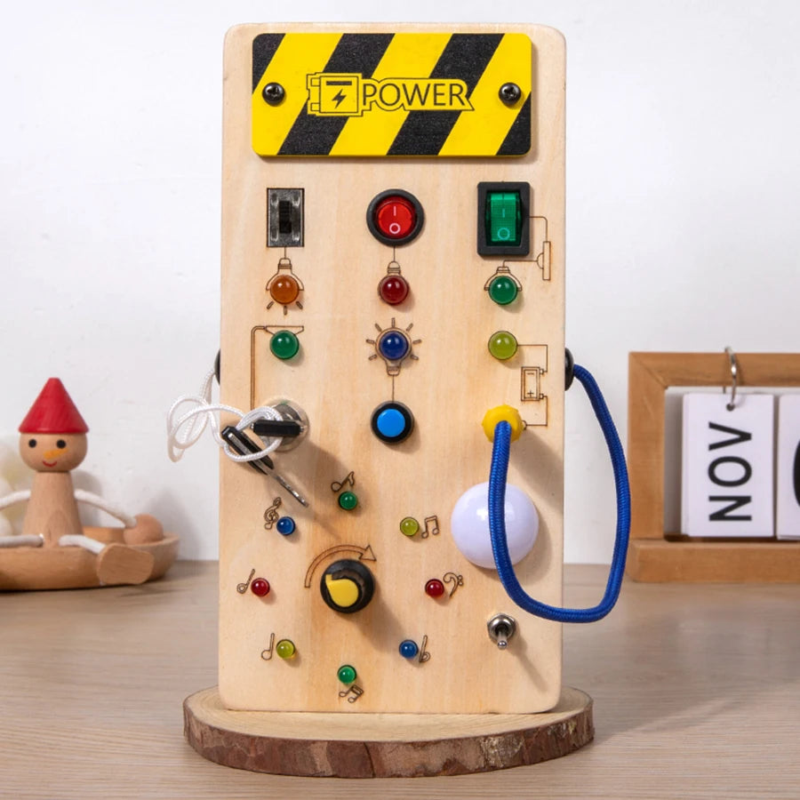 LED Montessori Busy Board