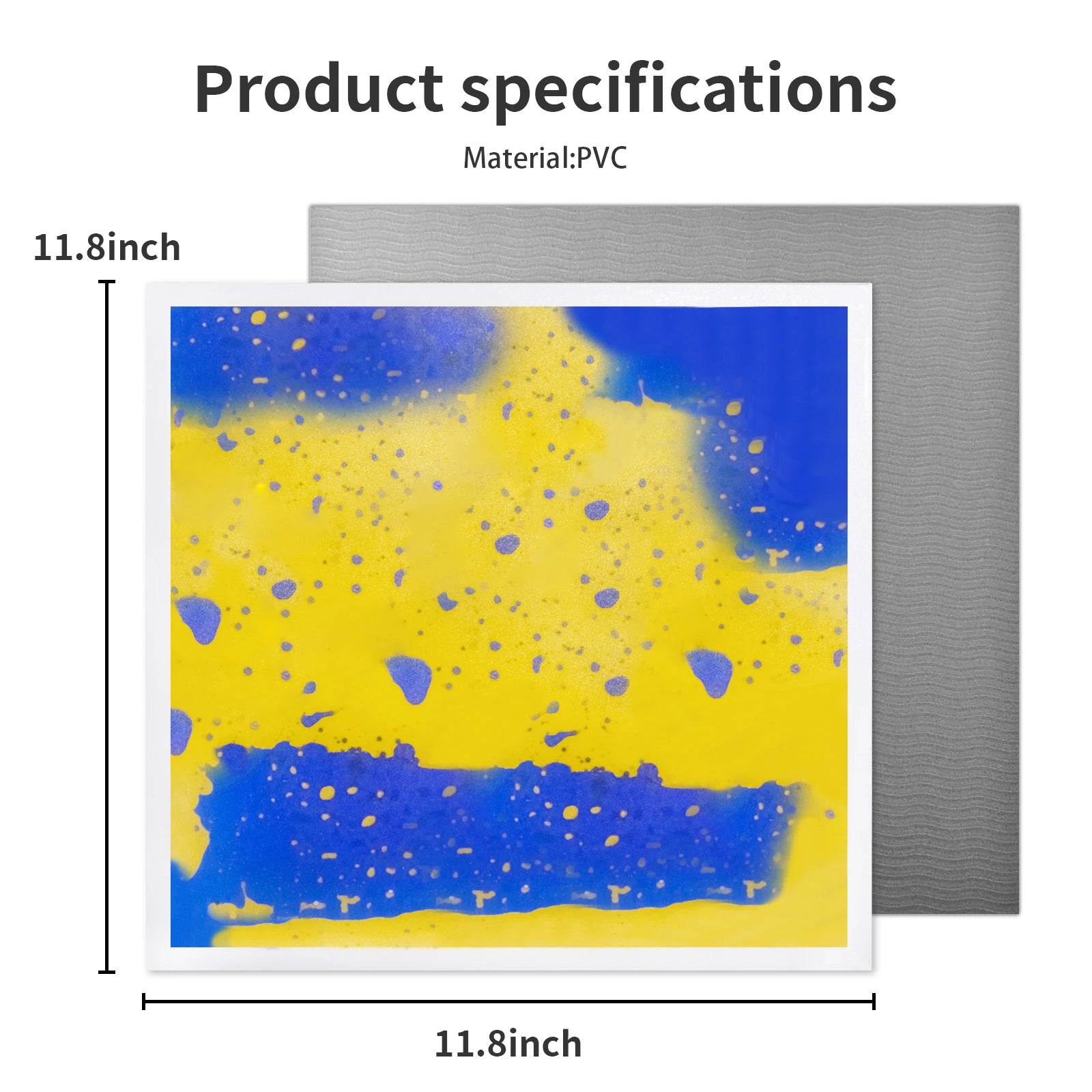 4PCS Floor Tiles for Kids - Sensory Room Calming Floor Mats