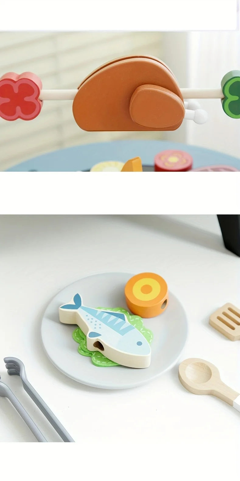 Pretend BBQ Cooking Set