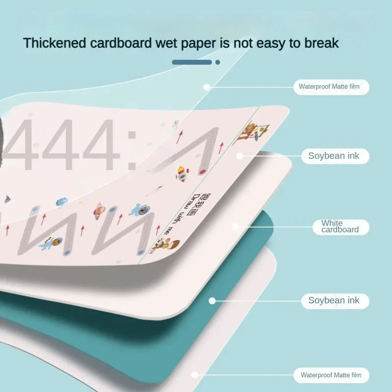 My First Handwriting Hero - Magical Wipe-Clean Tracing Workbook