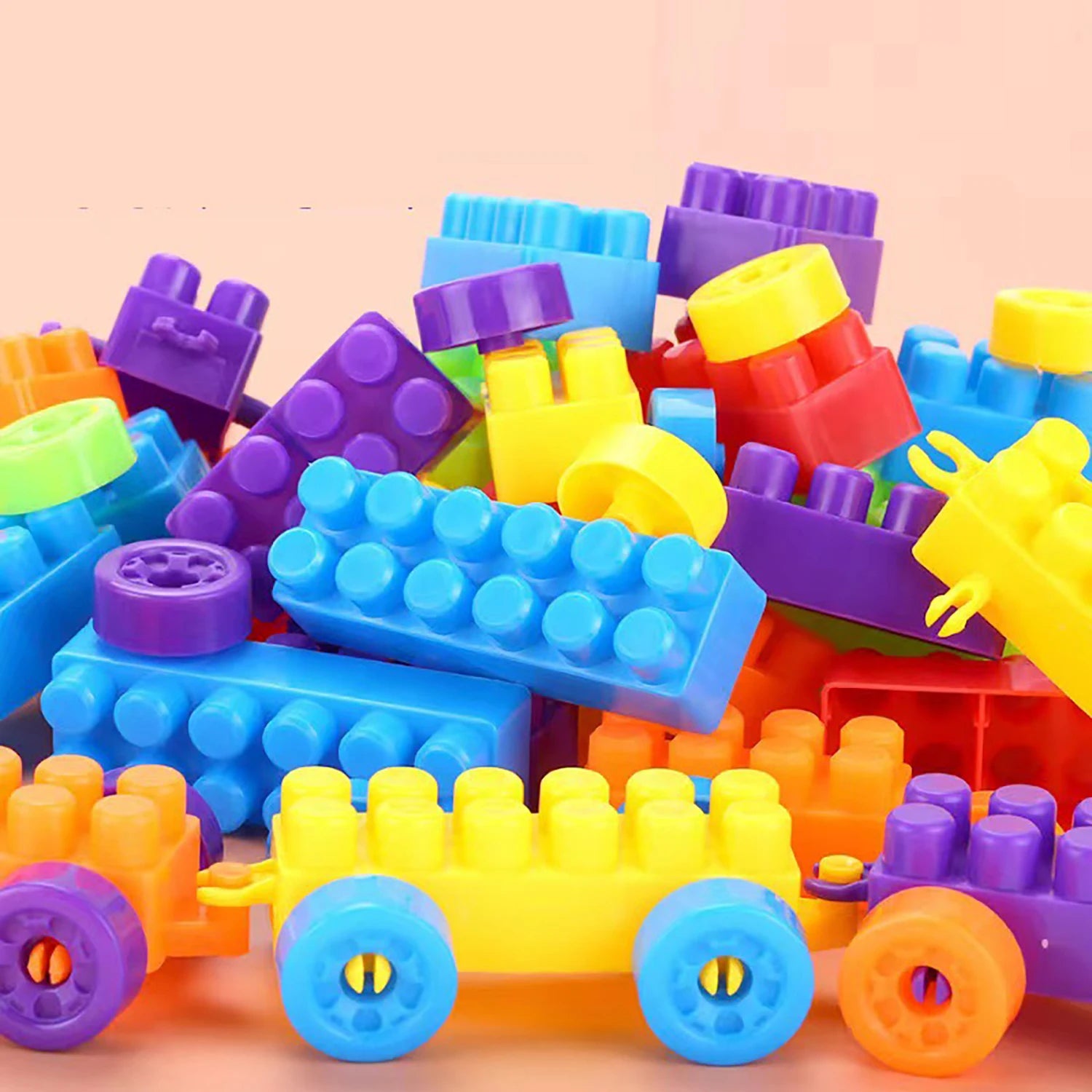 Large Building Blocks Set - 100 Pieces