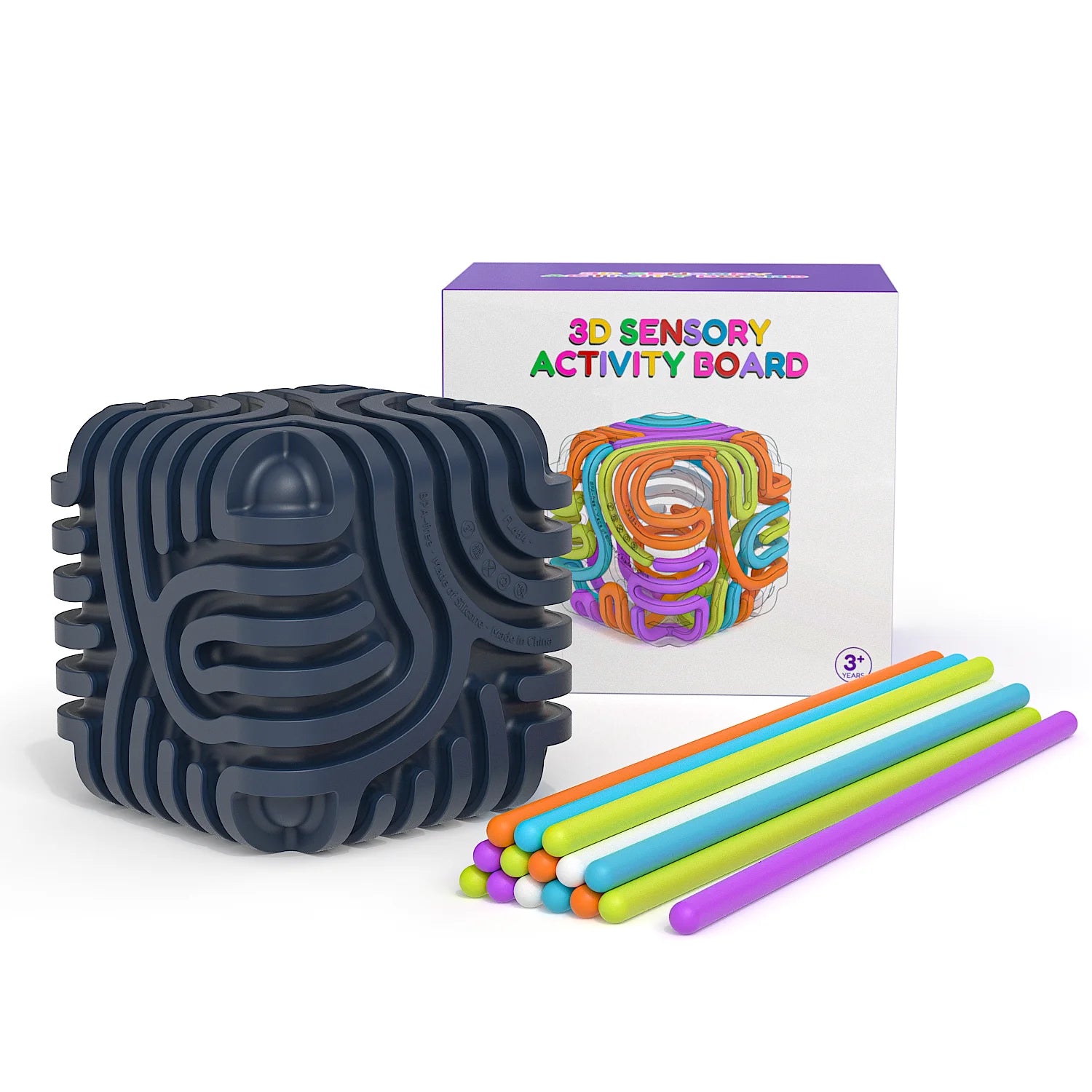 Silicone Sensory Rods Ball