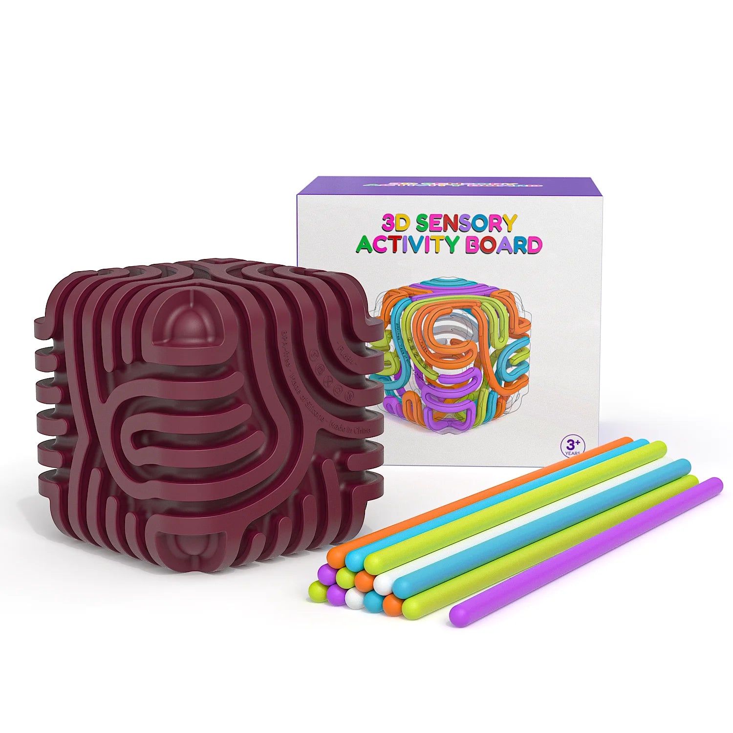 Silicone Sensory Rods Ball