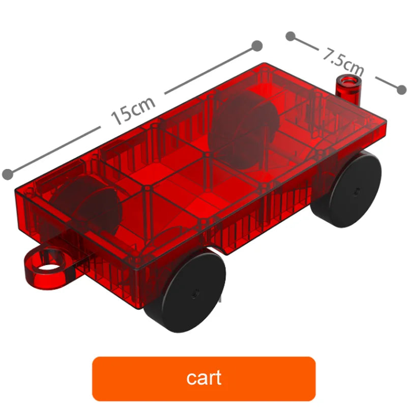 Magnetic Building Tiles - STEM Learning Blocks for Creative Play