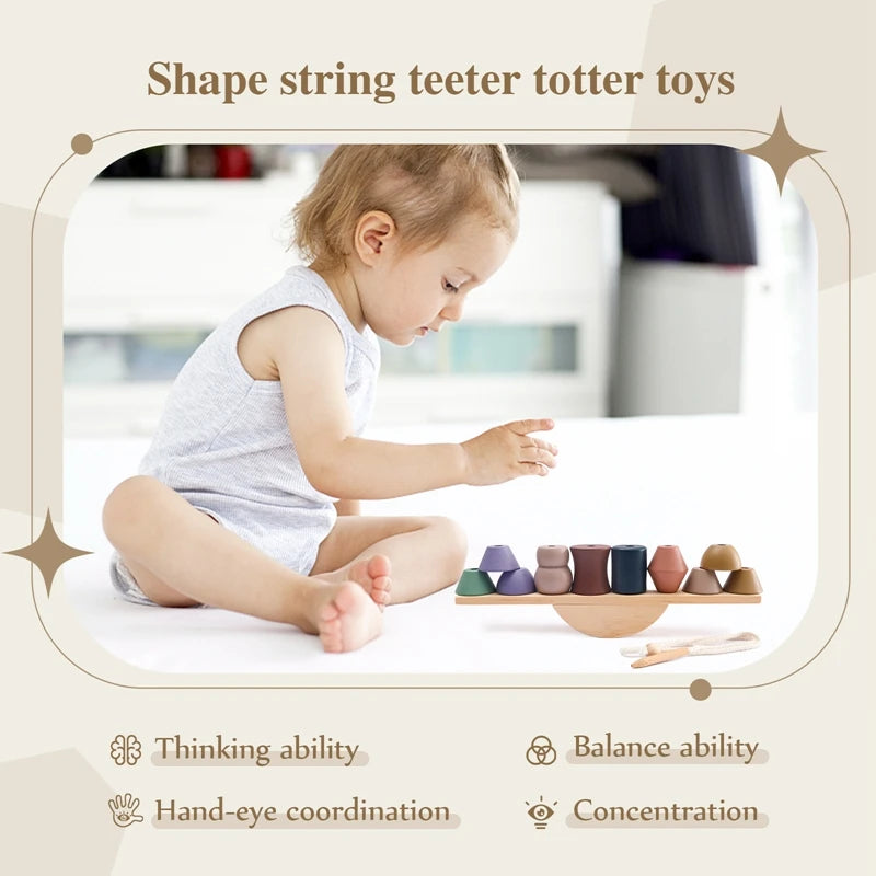 Threading Seesaw Balance Blocks