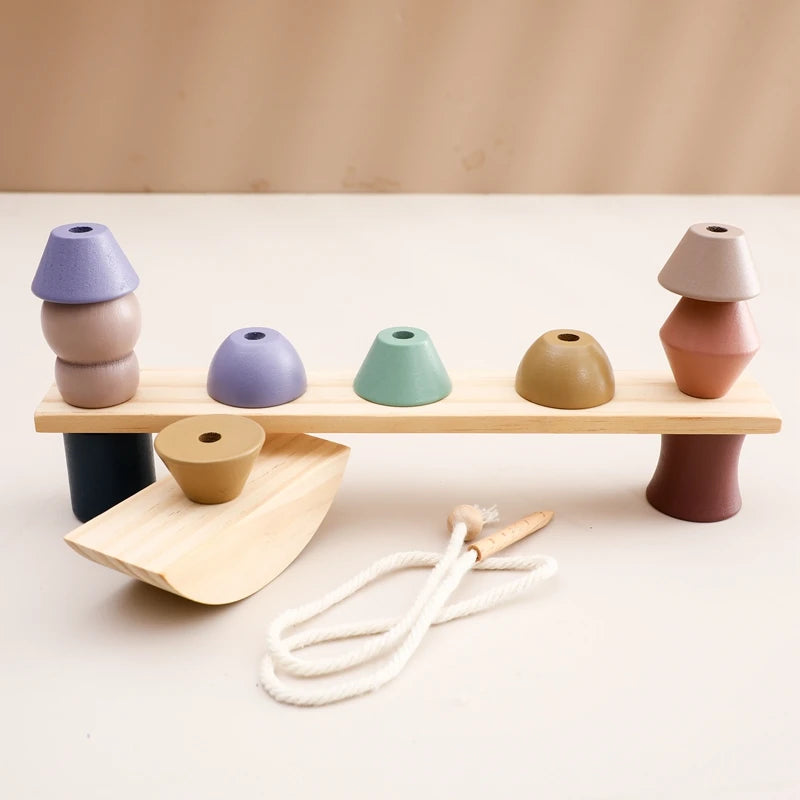 Threading Seesaw Balance Blocks