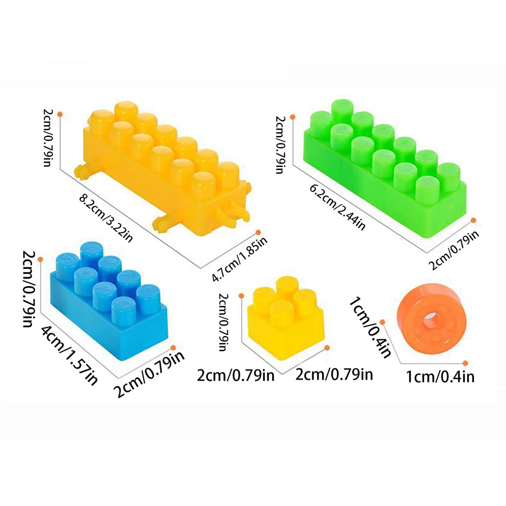 Large Building Blocks Set - 100 Pieces
