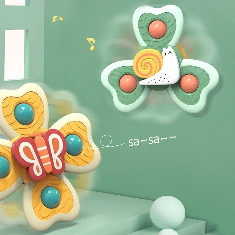 Suction Spinner Bath Toys
