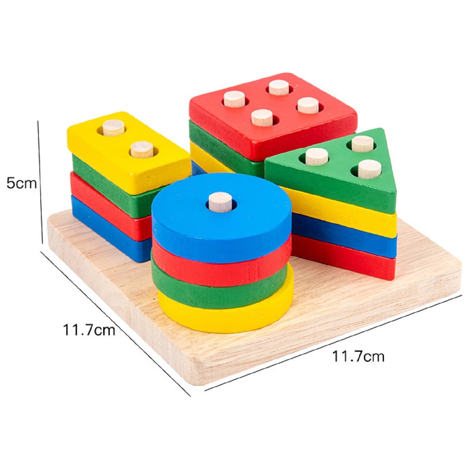 Geometric Sorting Block Set