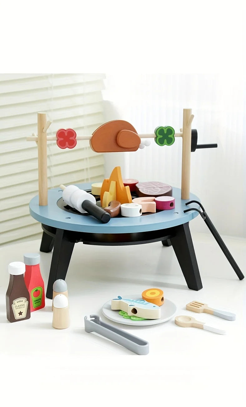 Pretend BBQ Cooking Set