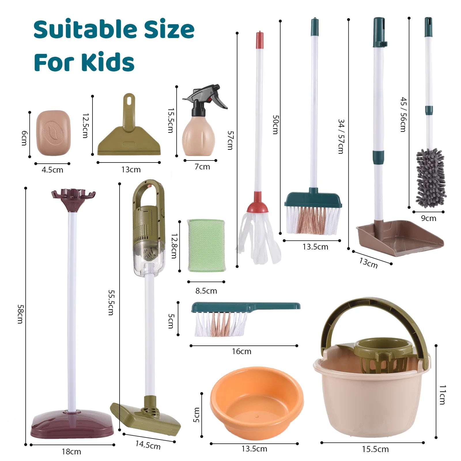 Toddler Cleaning Play Set