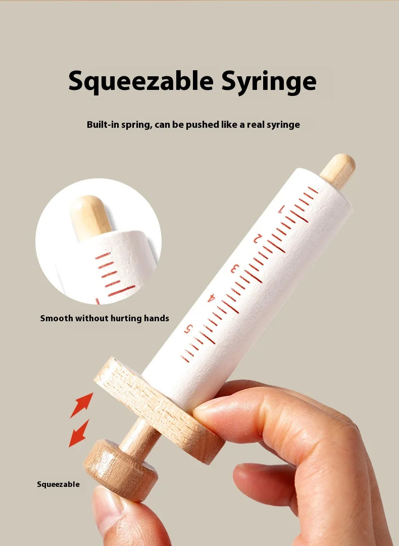 Wooden Doctor Play Set