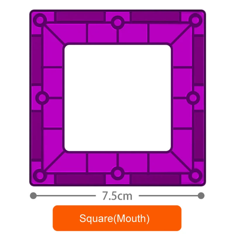 Magnetic Building Tiles - STEM Learning Blocks for Creative Play