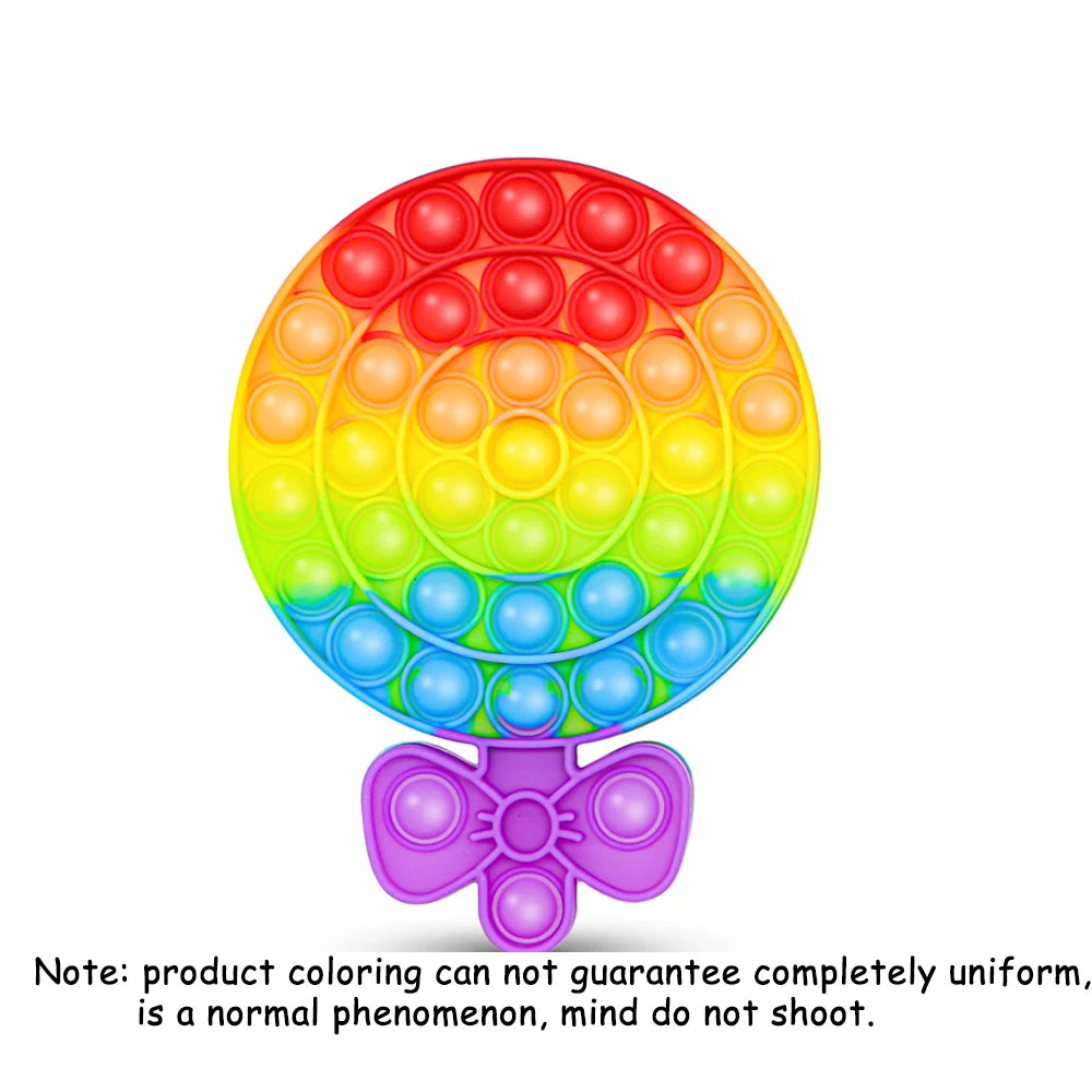 Rainbow Pop Bubble Fidget - Sensory Stress Relief Toy