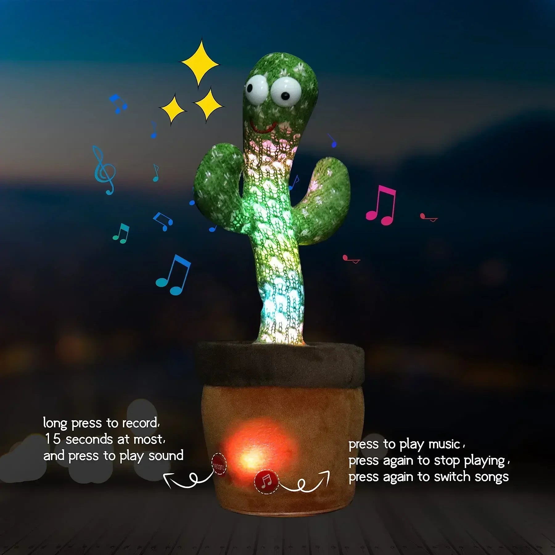 Dancing and Talking Cactus