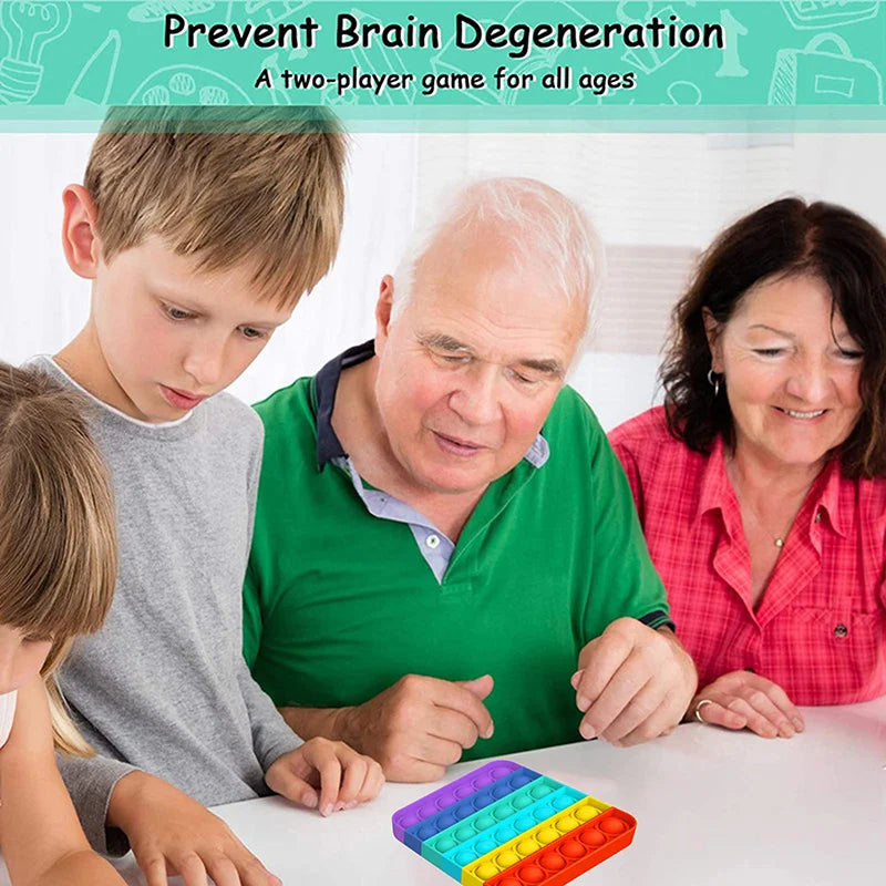 Rainbow Pop Bubble Fidget - Sensory Stress Relief Toy