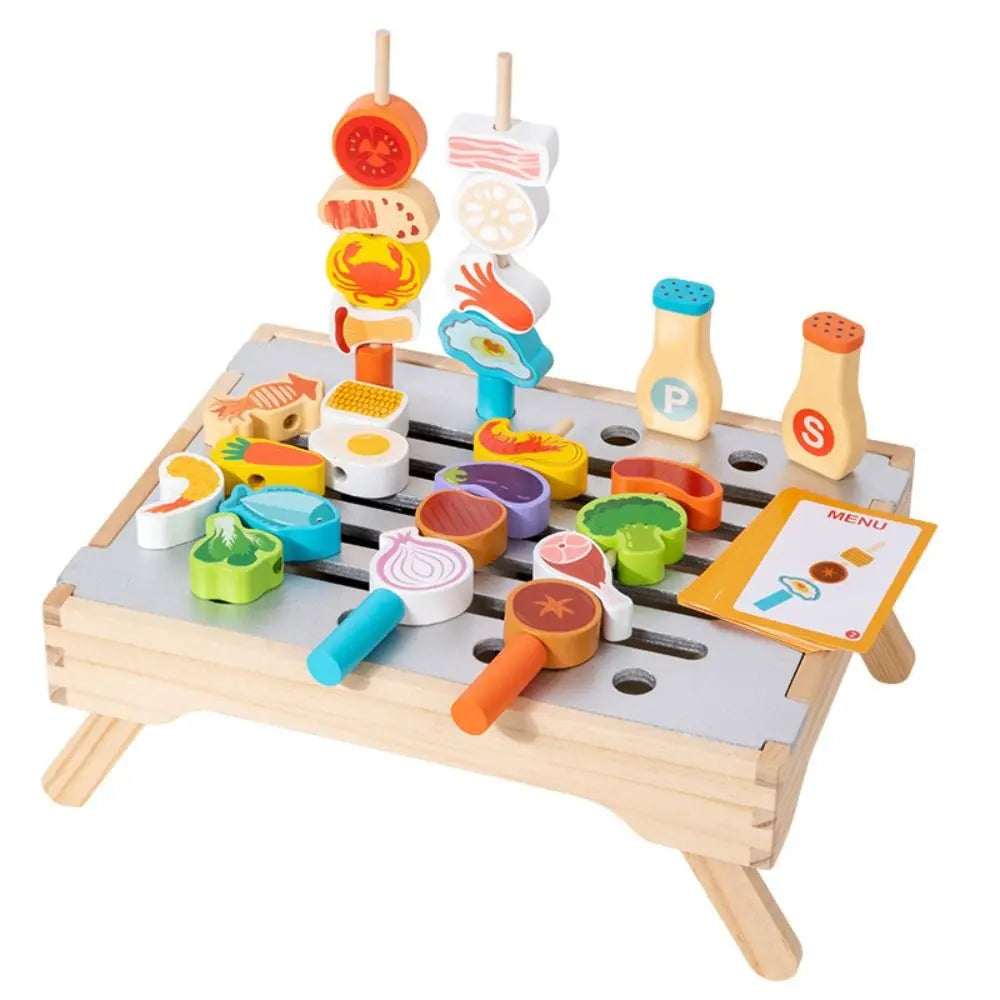 Montessori BBQ Food Set