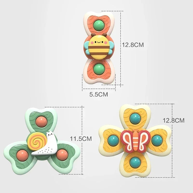 Suction Spinner Bath Toys