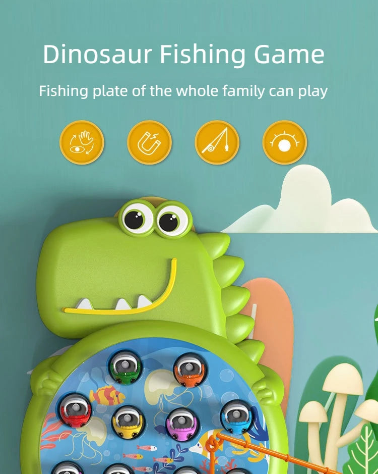 Dinosaur Magnetic Fishing Game