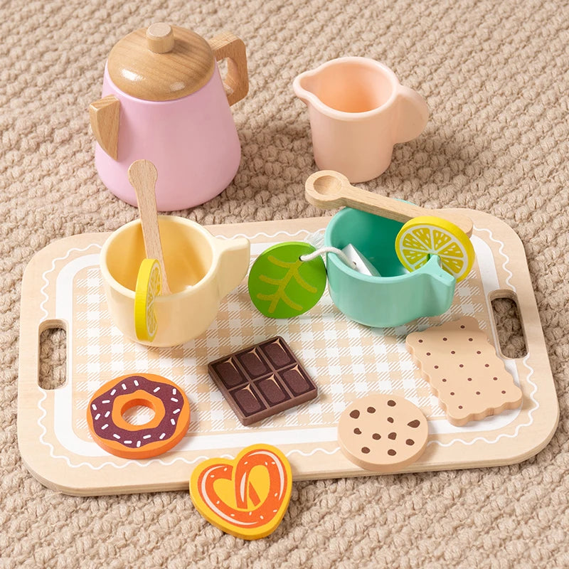 Colorful Pretend Tea Set