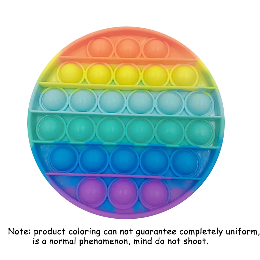 Rainbow Pop Bubble Fidget - Sensory Stress Relief Toy