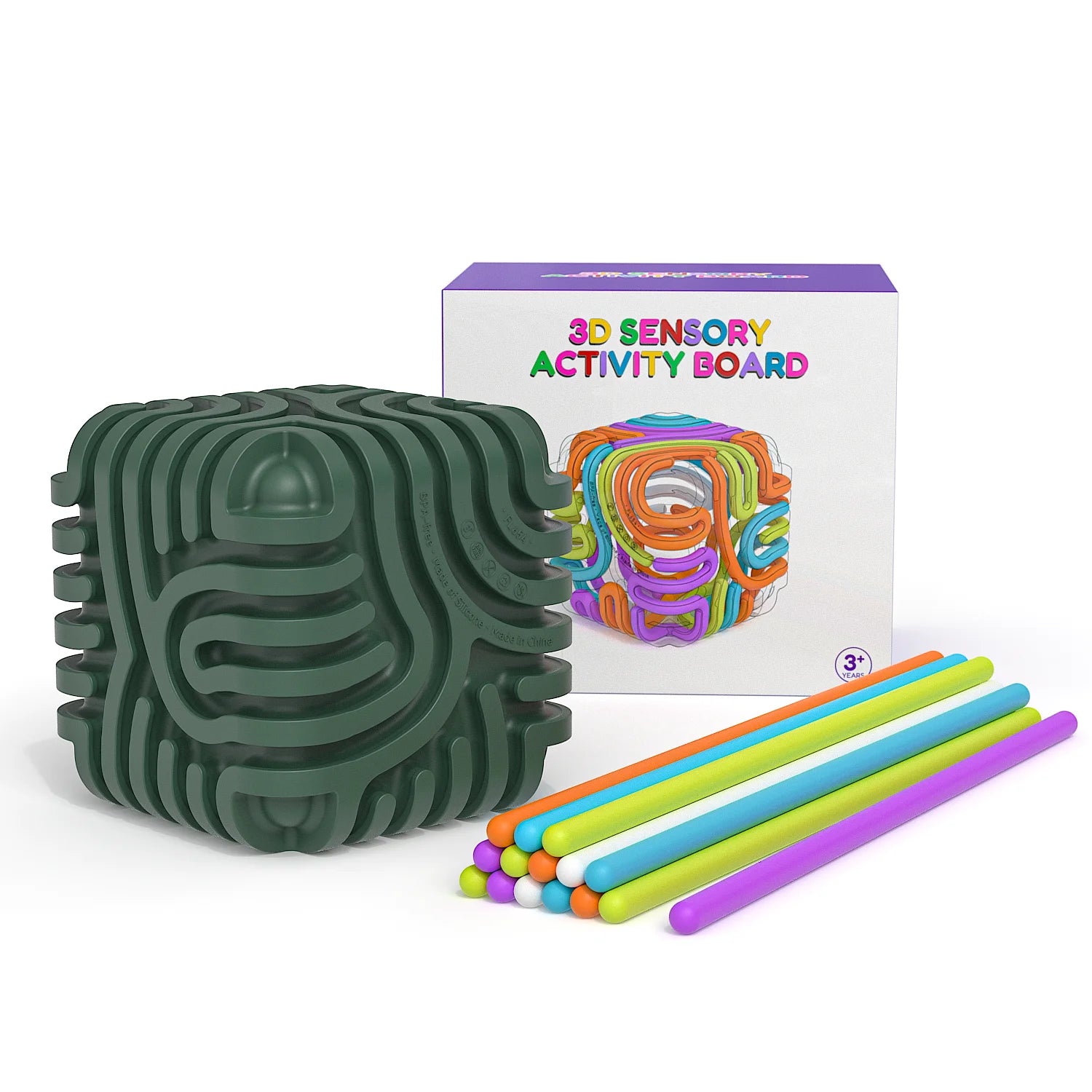 Silicone Sensory Rods Ball