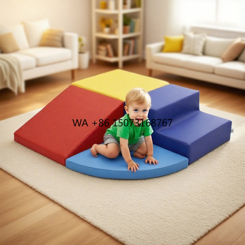 Kids Soft Foam Play Climbing Blocks Set