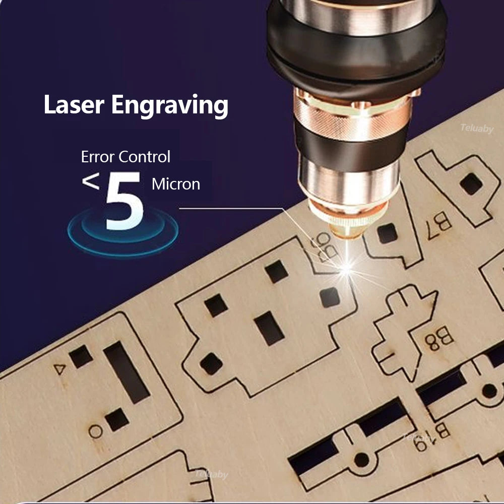 Wooden Marble Run Model