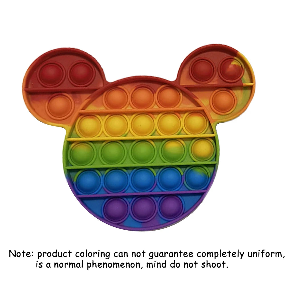 Rainbow Pop Bubble Fidget - Sensory Stress Relief Toy