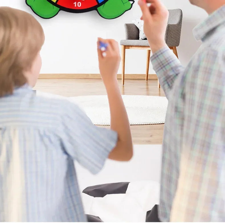 Sticky Ball Dart Board – Safe Indoor Target Game for Active Play