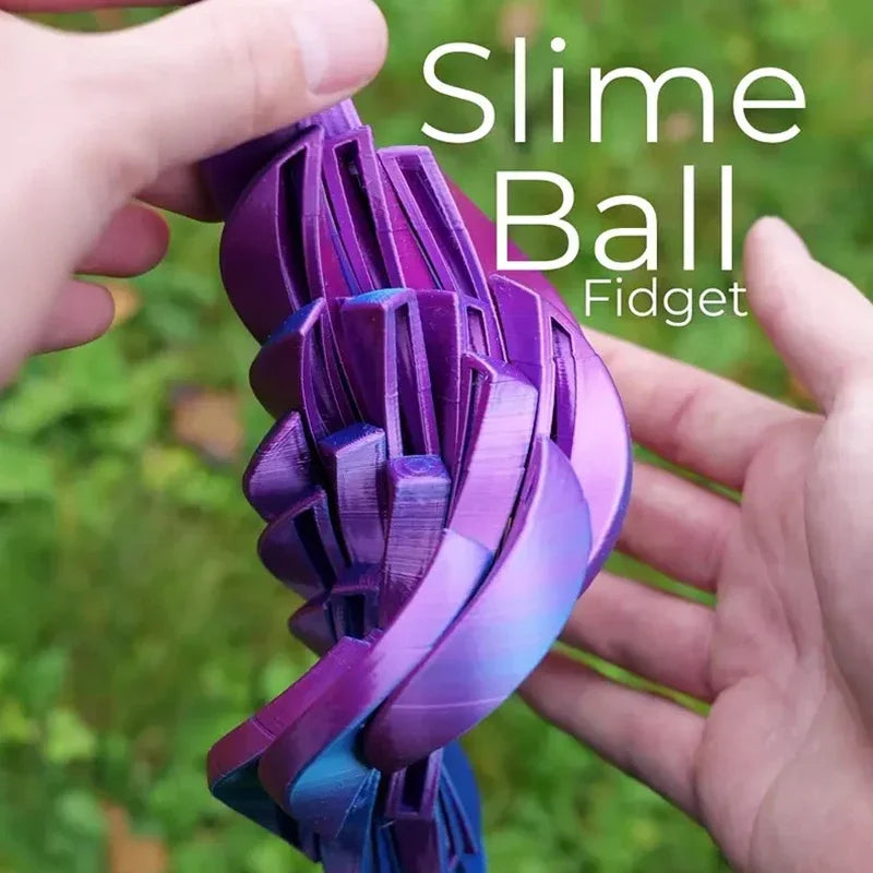 TwistSphere Slime Ball Fidget Toy – Sensory Toy for Neurodiverse Kids & Adults
