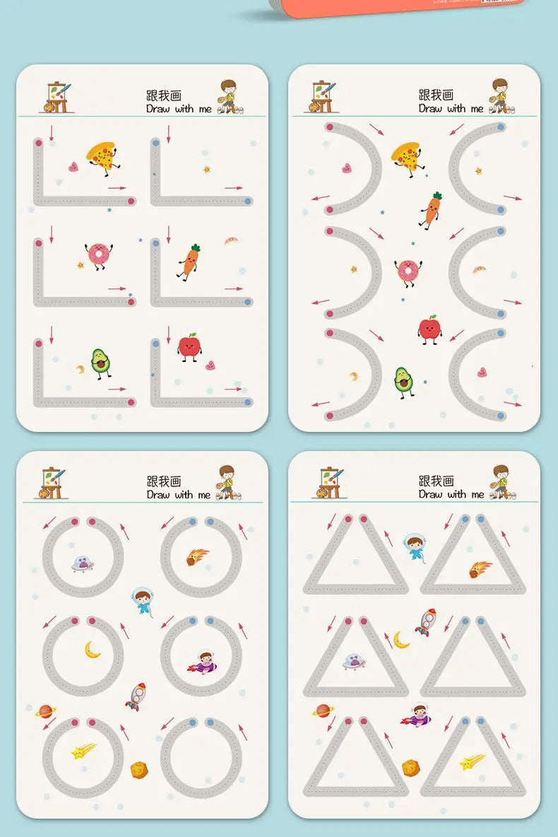 My First Handwriting Hero - Magical Wipe-Clean Tracing Workbook
