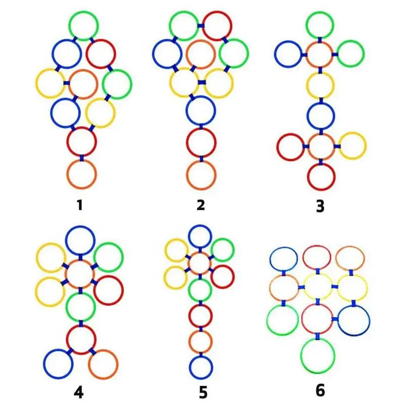 Hopscotch Jump Ring Set