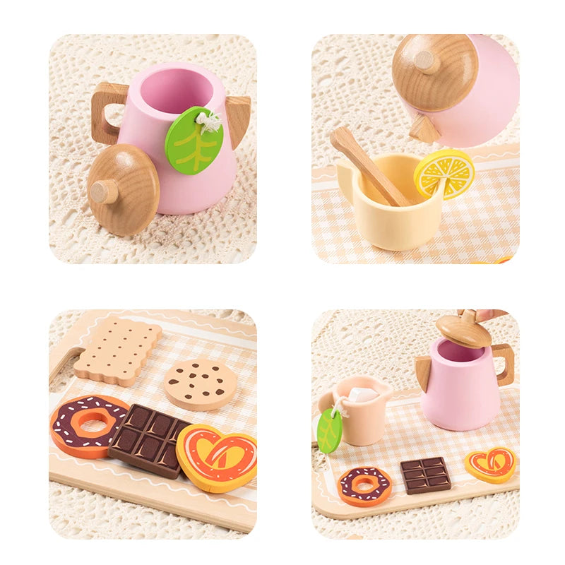 Colorful Pretend Tea Set