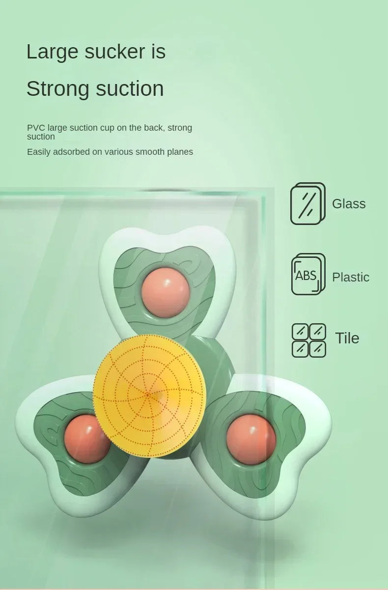 Suction Spinner Bath Toys