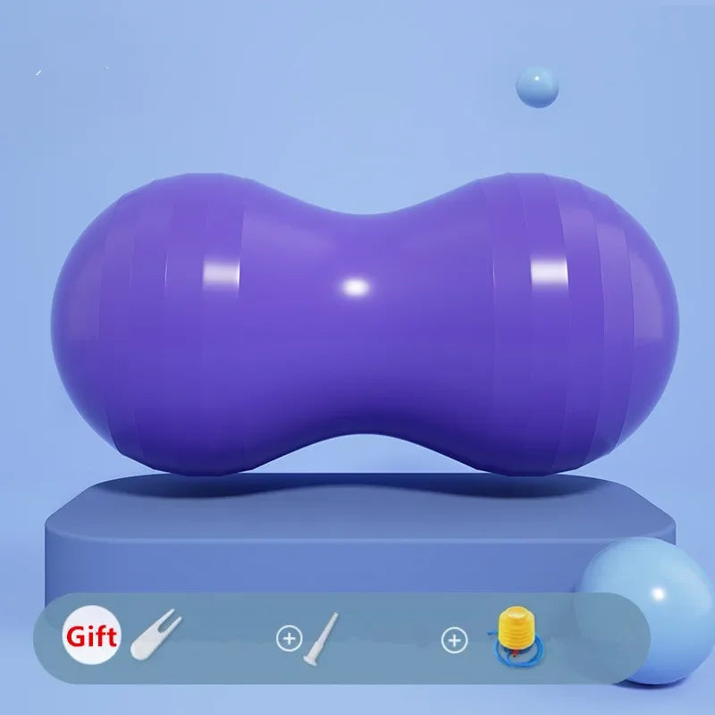 Peanut Exercise Ball - Grey (200kg capacity)