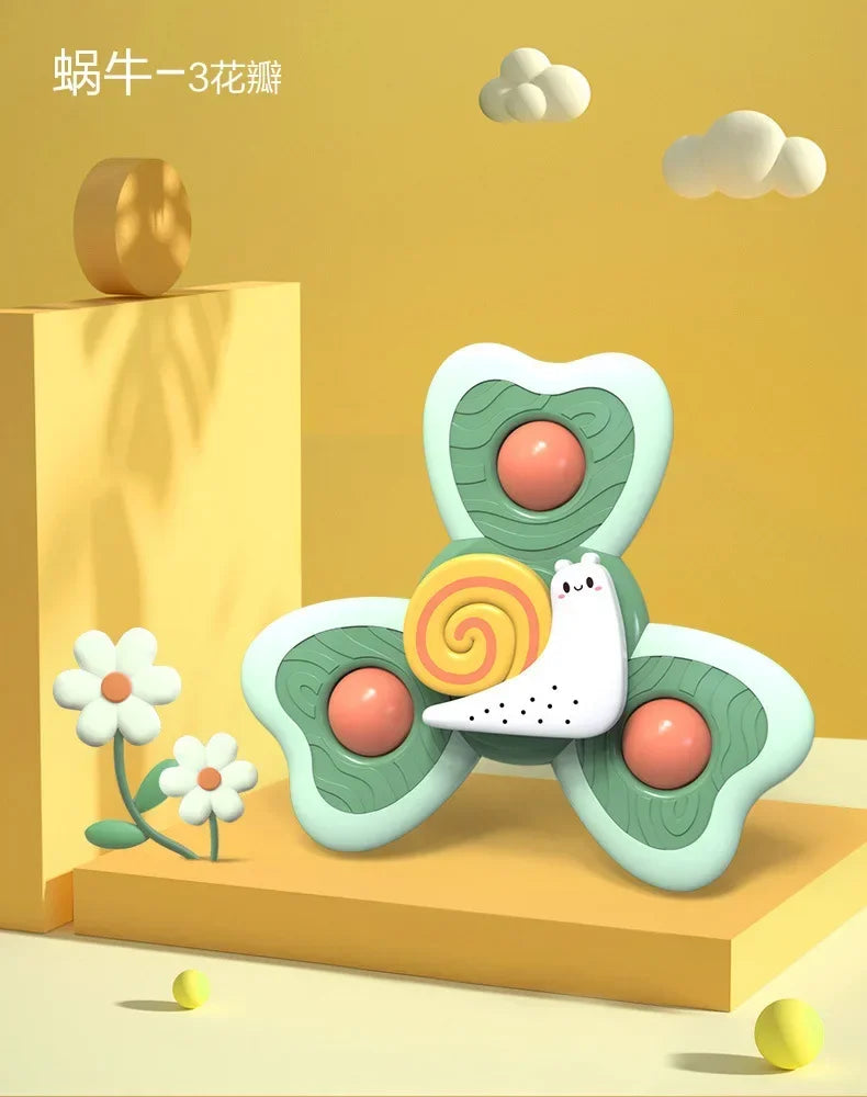 Suction Spinner Bath Toys