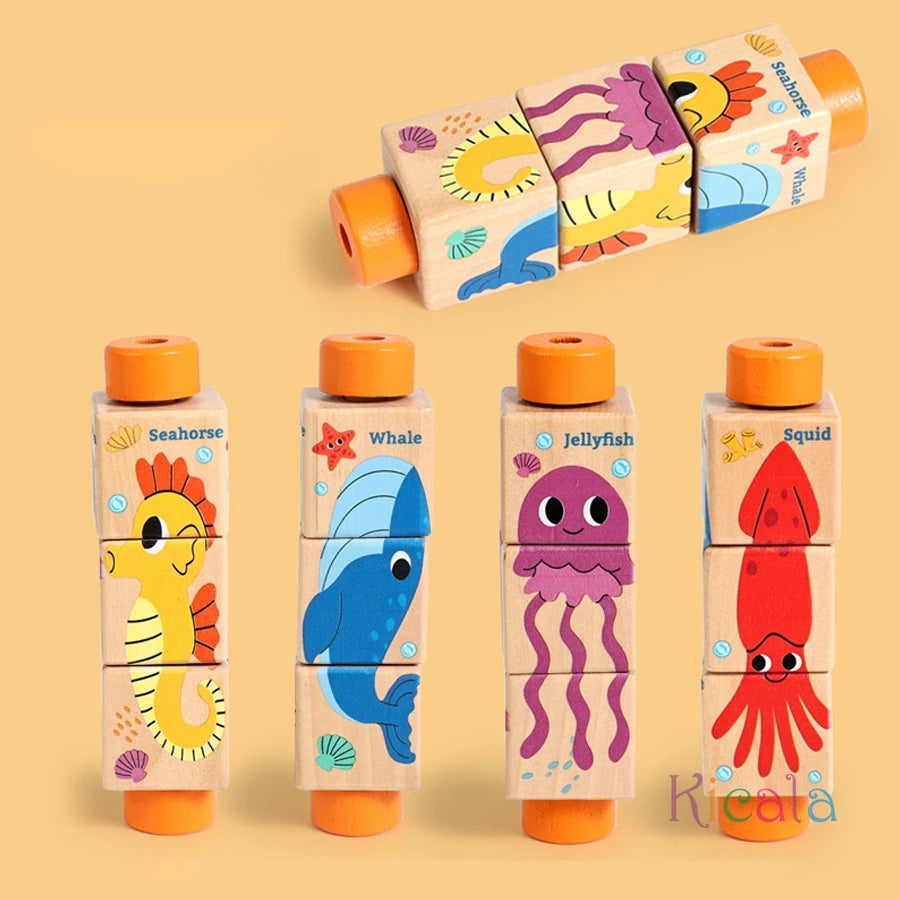 Rotating 3D Blocks Puzzle