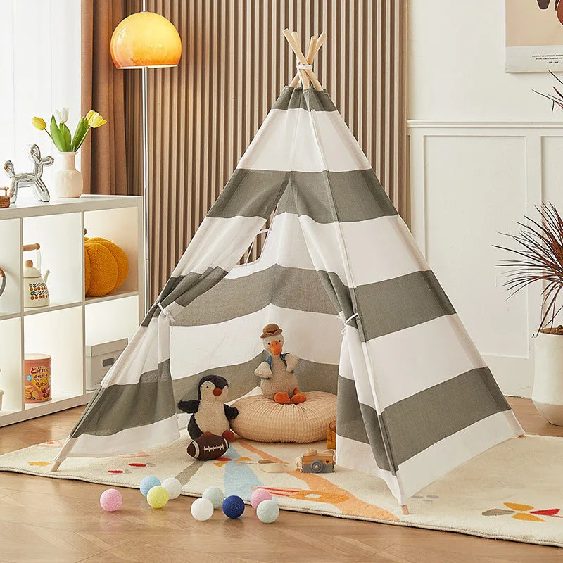 Kids Play Tent Tipi - Indoor & Outdoor Playhouse for Imaginative Adventures
