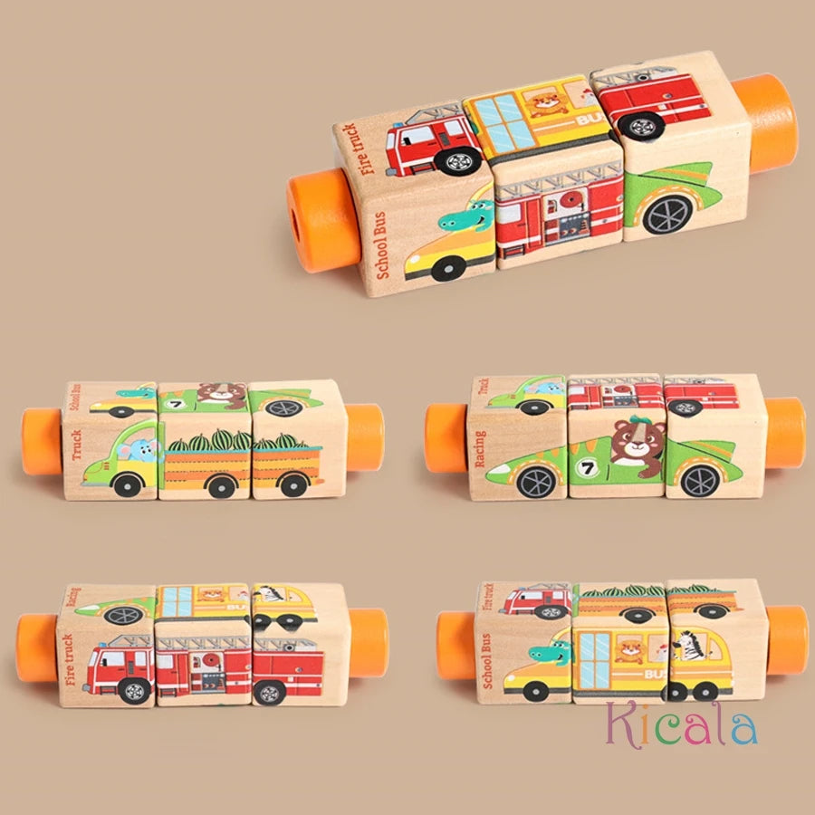 Rotating 3D Blocks Puzzle