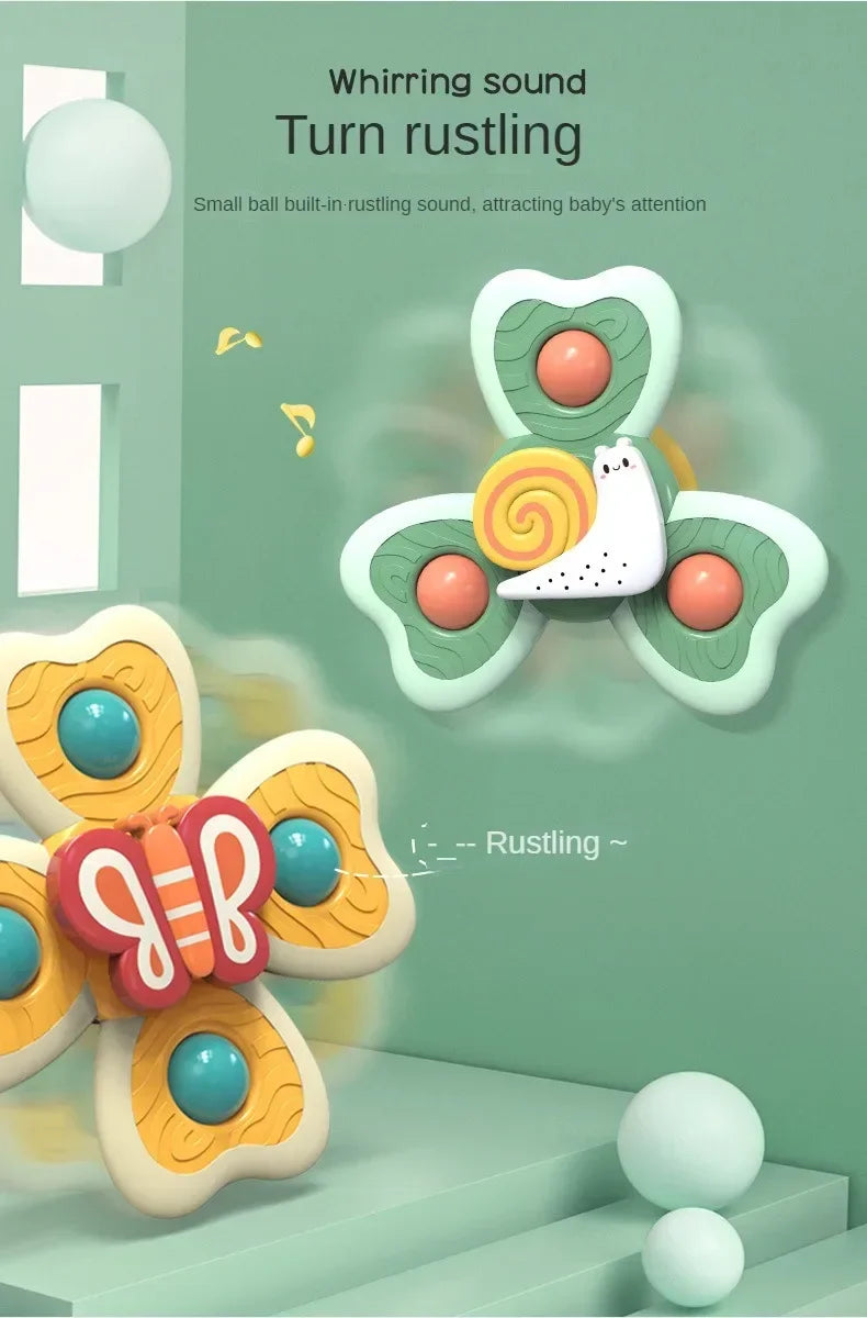 Suction Spinner Bath Toys