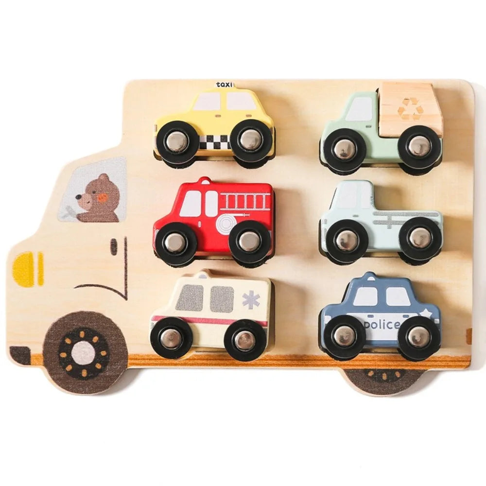 Pattern Logic Wooden Puzzle