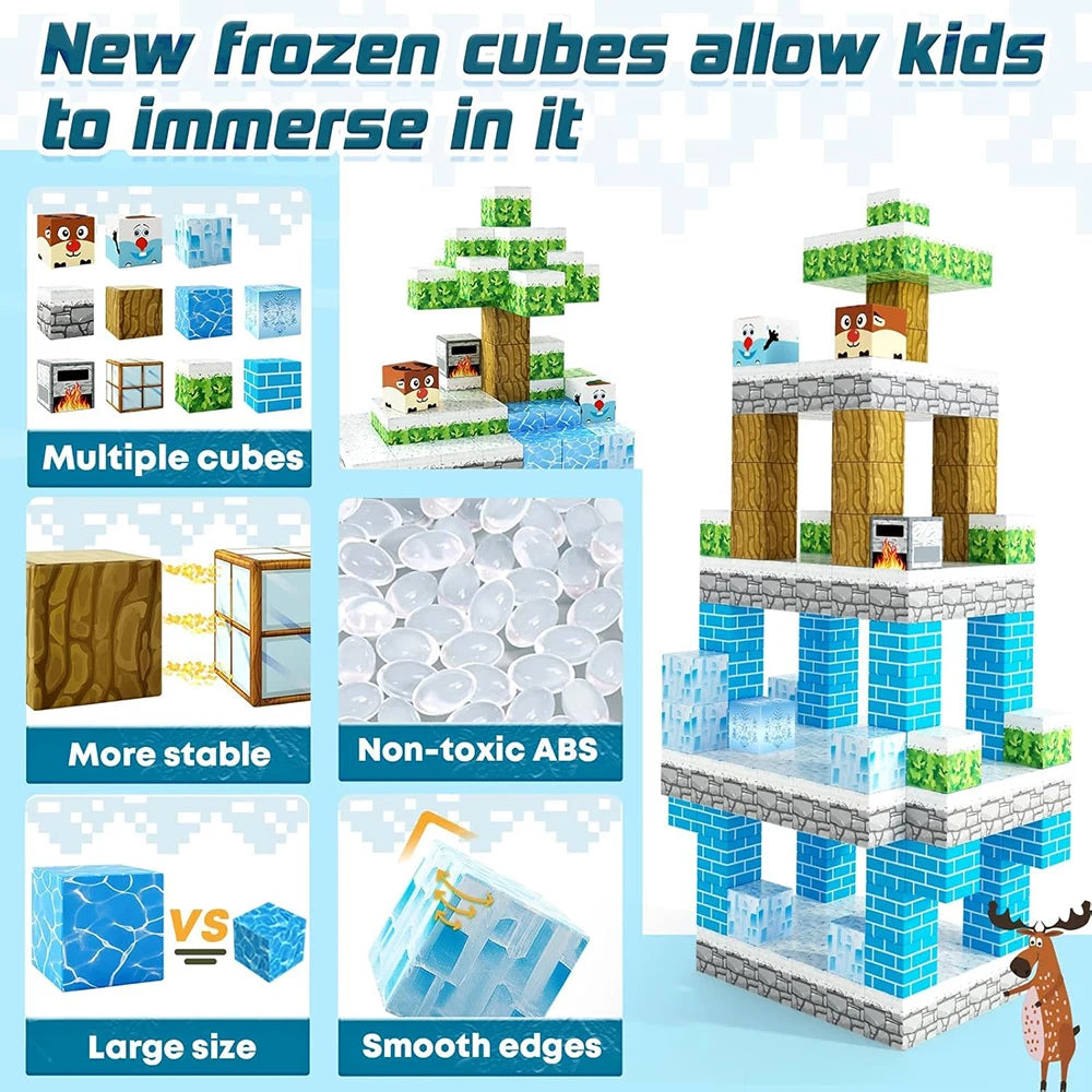 Magnetic Cubes Building Set