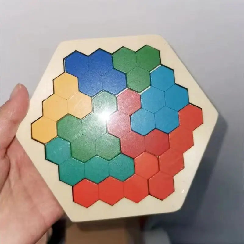 Hexagon Honeycomb Tangram