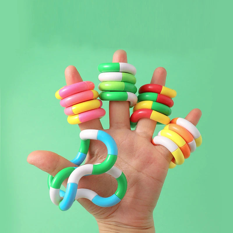 Twisty Tangle Fidget Toy - Sensory Hand Coordination & Stress Relief