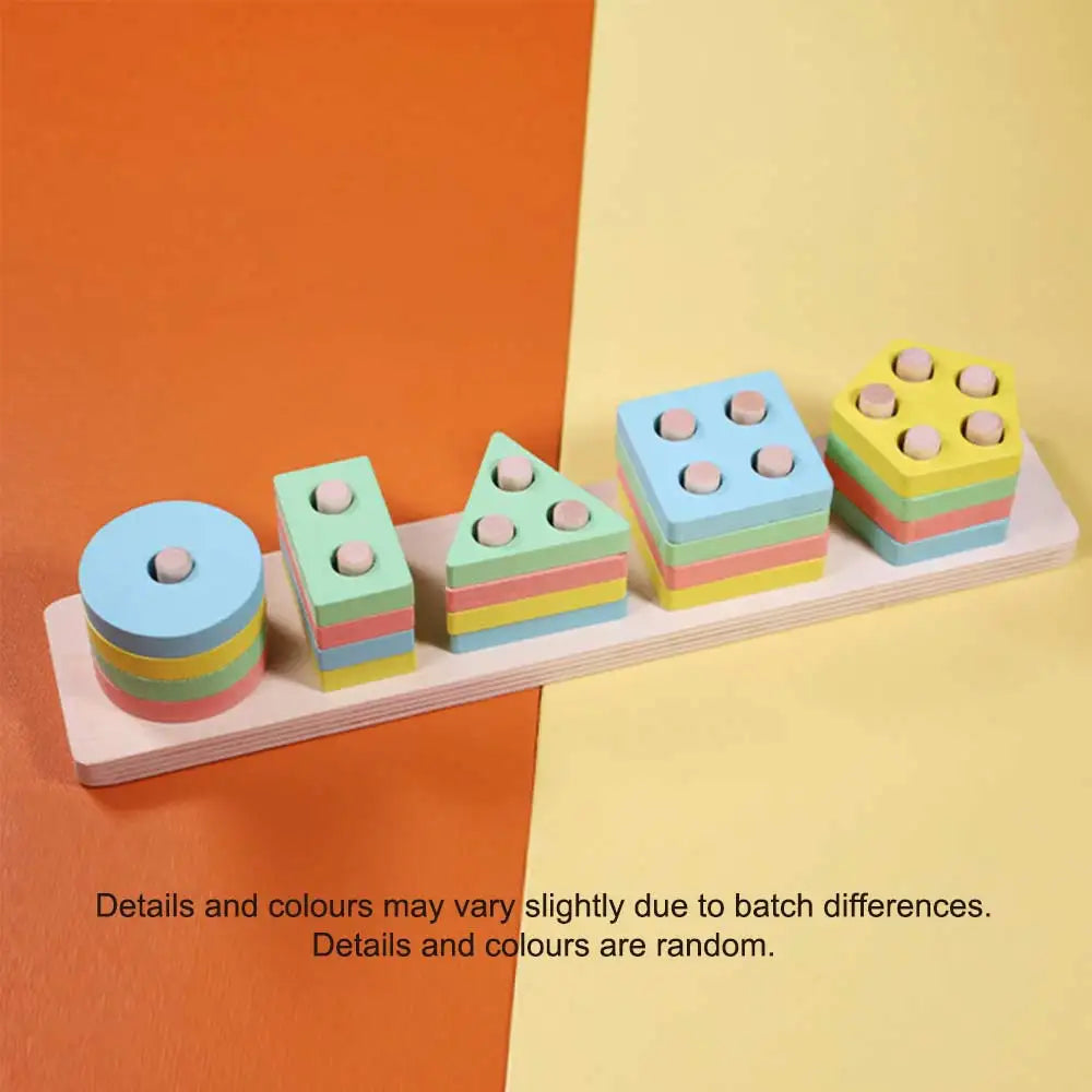 Wooden Sorting Stacking Toy