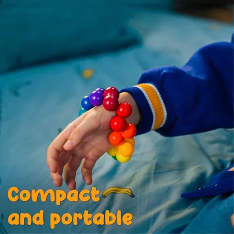 Spin & Calm 3D Rotating Fidget Ball - Instant Stress Relief