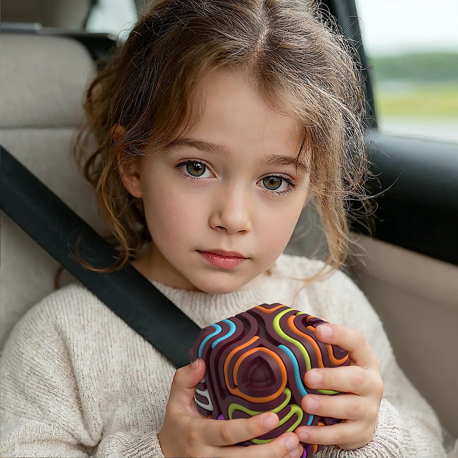 Silicone Sensory Rods Ball