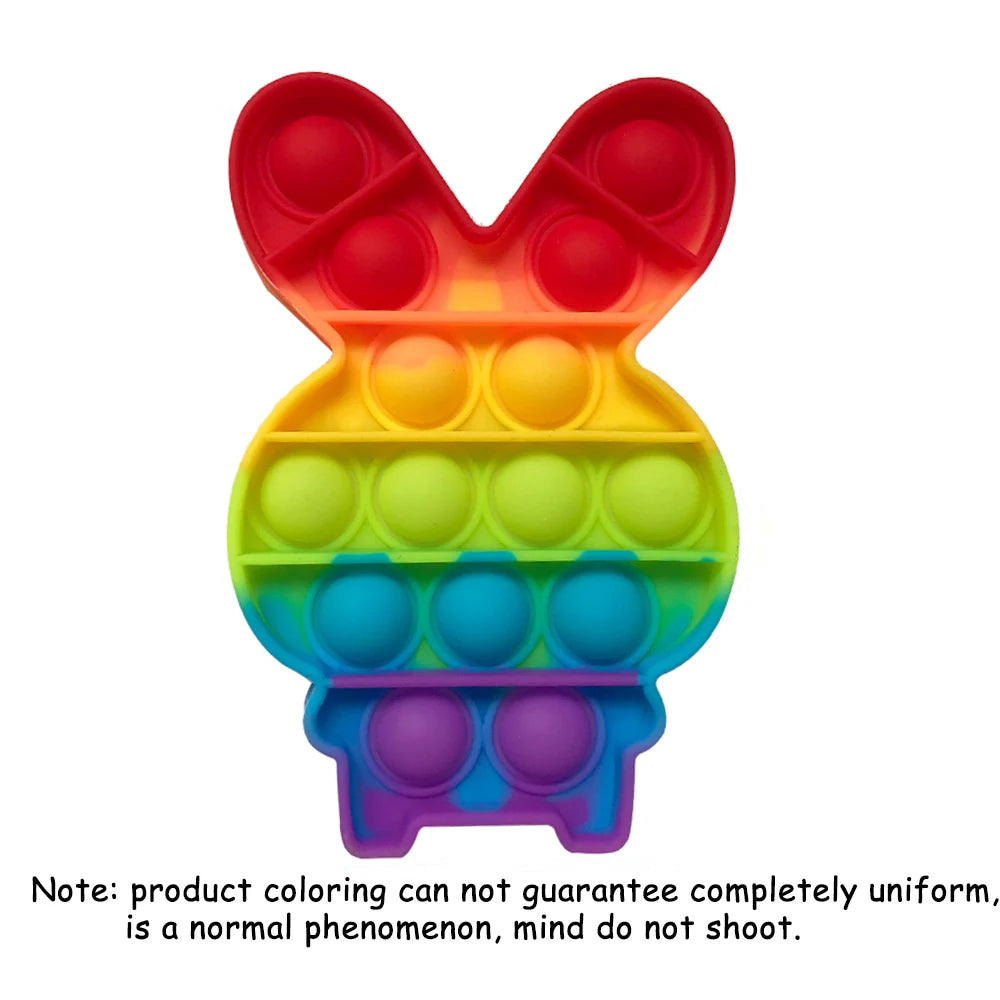 Rainbow Pop Bubble Fidget - Sensory Stress Relief Toy