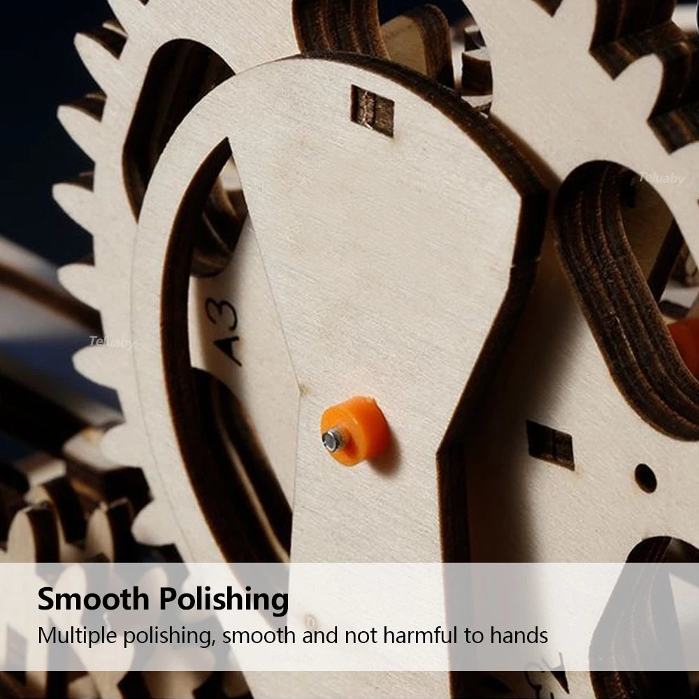 Wooden Marble Run Model